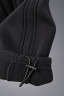 Утеплённые трикотажные брюки для мальчика-подростка чёрные Oversize D7535